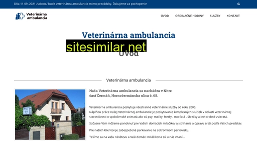 veterinar-nitra.sk alternative sites