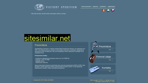 victorysped.sk alternative sites