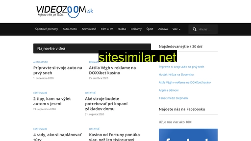 videozoom.sk alternative sites