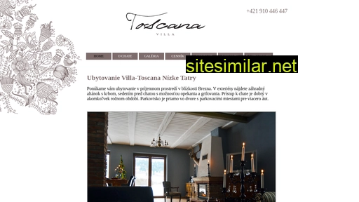 villa-toscana.sk alternative sites