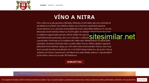 vino-nitra.sk alternative sites