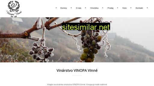 vinopavinne.sk alternative sites