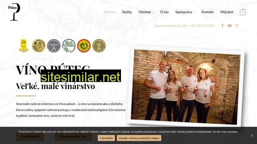 vinoputec.sk alternative sites