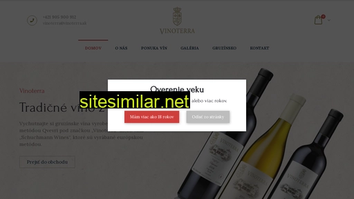 vinoterra.sk alternative sites