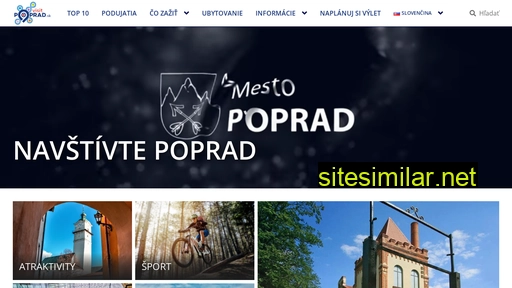 visitpoprad.sk alternative sites