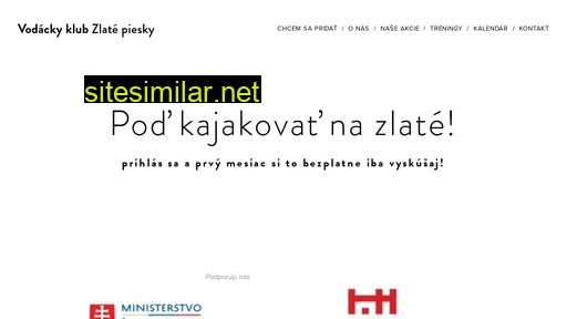 vkzlatepiesky.sk alternative sites