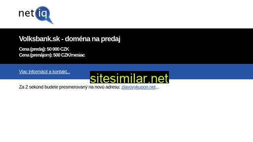 volksbank.sk alternative sites