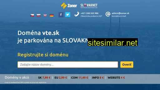 vte.sk alternative sites