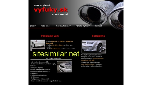 vyfuky.sk alternative sites