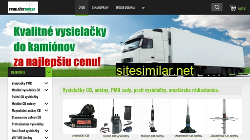 vysielackyshop.sk alternative sites