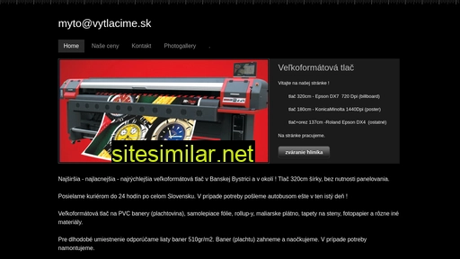 vytlacime.sk alternative sites