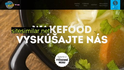 wakefood.sk alternative sites