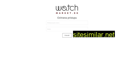 watchmarket.sk alternative sites
