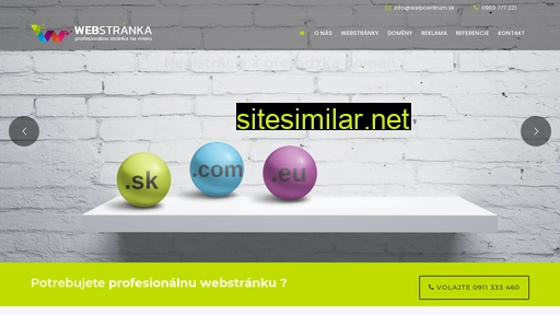 Webstranka similar sites