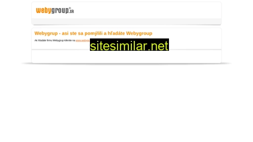 Webygrup similar sites