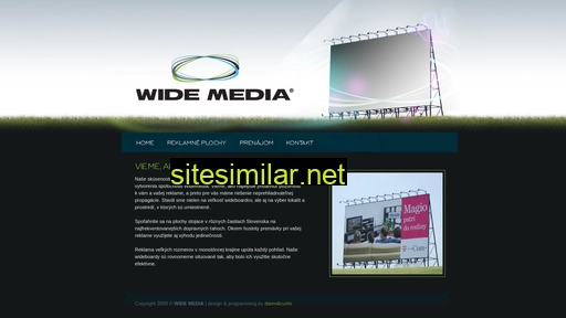 widemedia.sk alternative sites