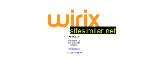 Wirix similar sites