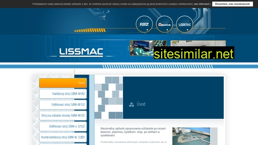 www.lissmac.amz.sk alternative sites