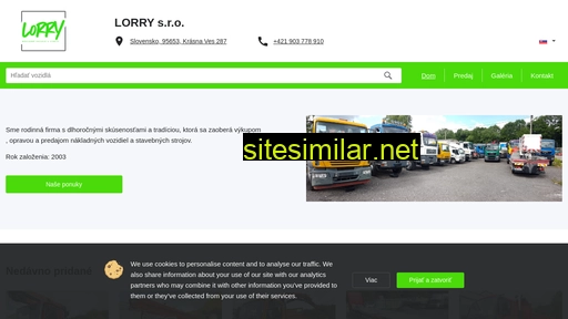 www.lorry.autoline.sk alternative sites