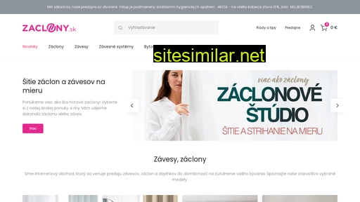 zaclony.sk alternative sites