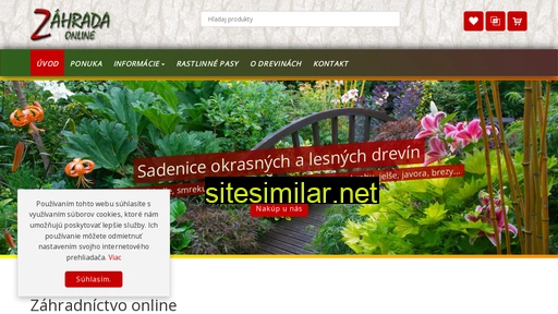 Zahradaonline similar sites