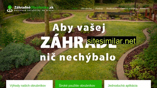 zahradneobrubniky.sk alternative sites