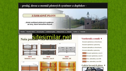 zahradneploty.sk alternative sites
