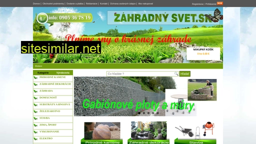 zahradny-svet.sk alternative sites