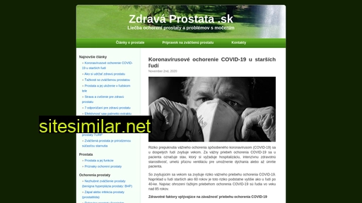 zdravaprostata.sk alternative sites