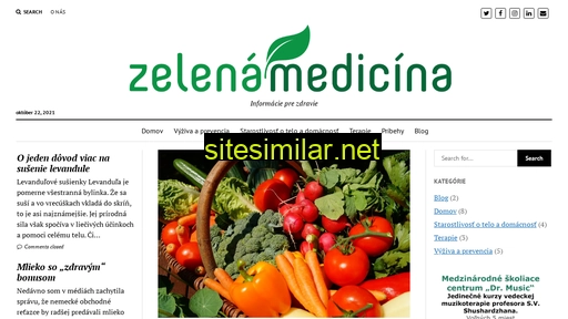 Zelenamedicina similar sites