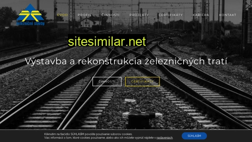 zeleznicnestavby.sk alternative sites