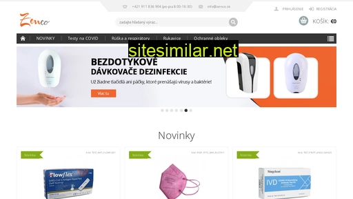 zenco.sk alternative sites