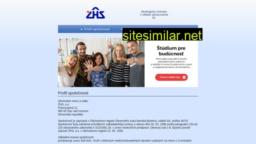 zhsas.sk alternative sites