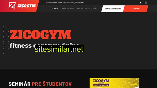 zicogym.sk alternative sites