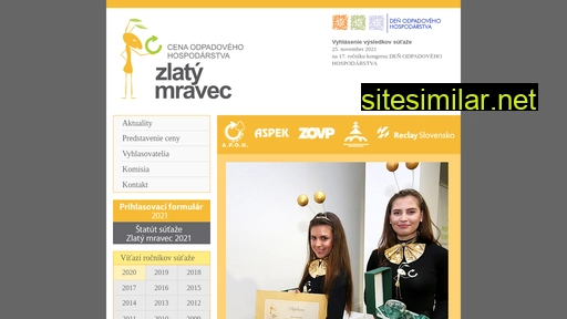 zlatymravec.sk alternative sites