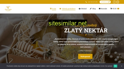 zlatynektar.sk alternative sites