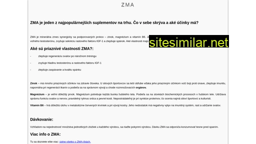 zma.sk alternative sites