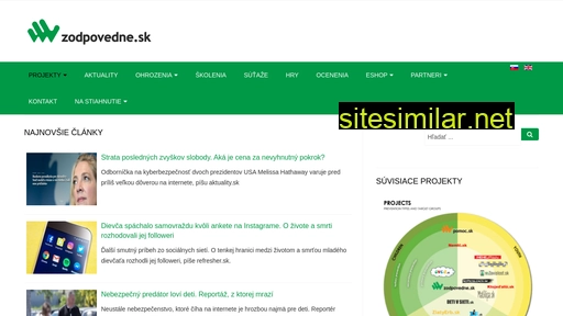 zodpovedne.sk alternative sites