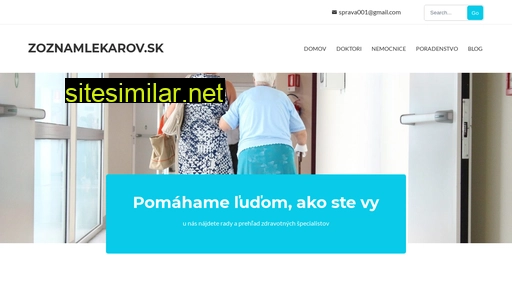 zoznamlekarov.sk alternative sites