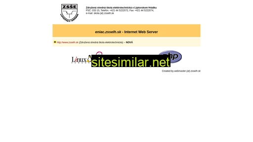zsselh.sk alternative sites