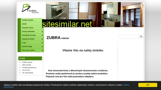 zubrainterier.sk alternative sites