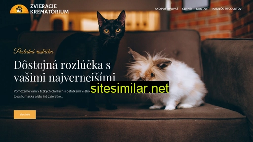 zvieraciekrematorium.sk alternative sites
