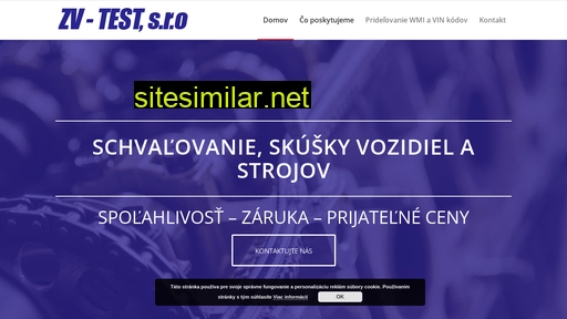 zvtest.sk alternative sites