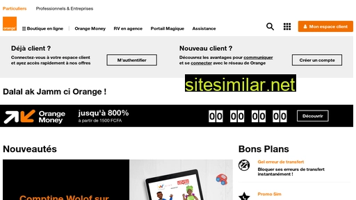 orange.sn alternative sites