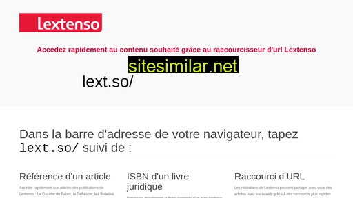 lext.so alternative sites