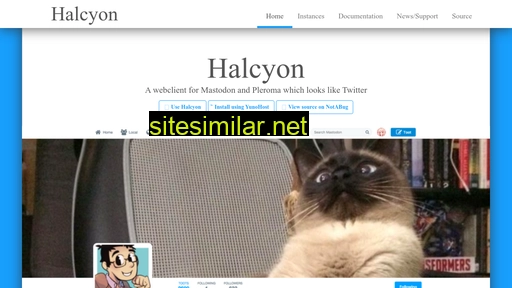halcyon.social alternative sites