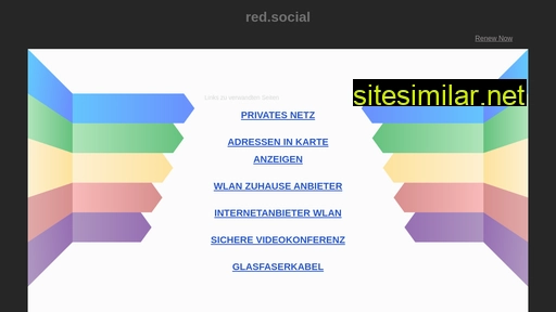 red.social alternative sites