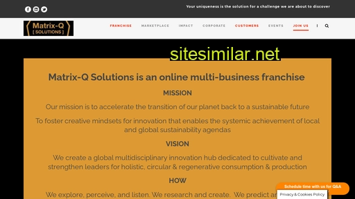 matrix-q.solutions alternative sites
