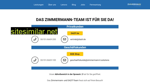 zimmermann-it.solutions alternative sites