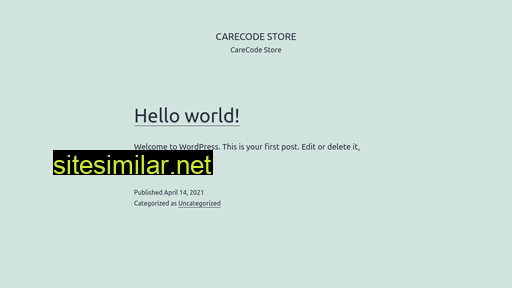 carecode.store alternative sites